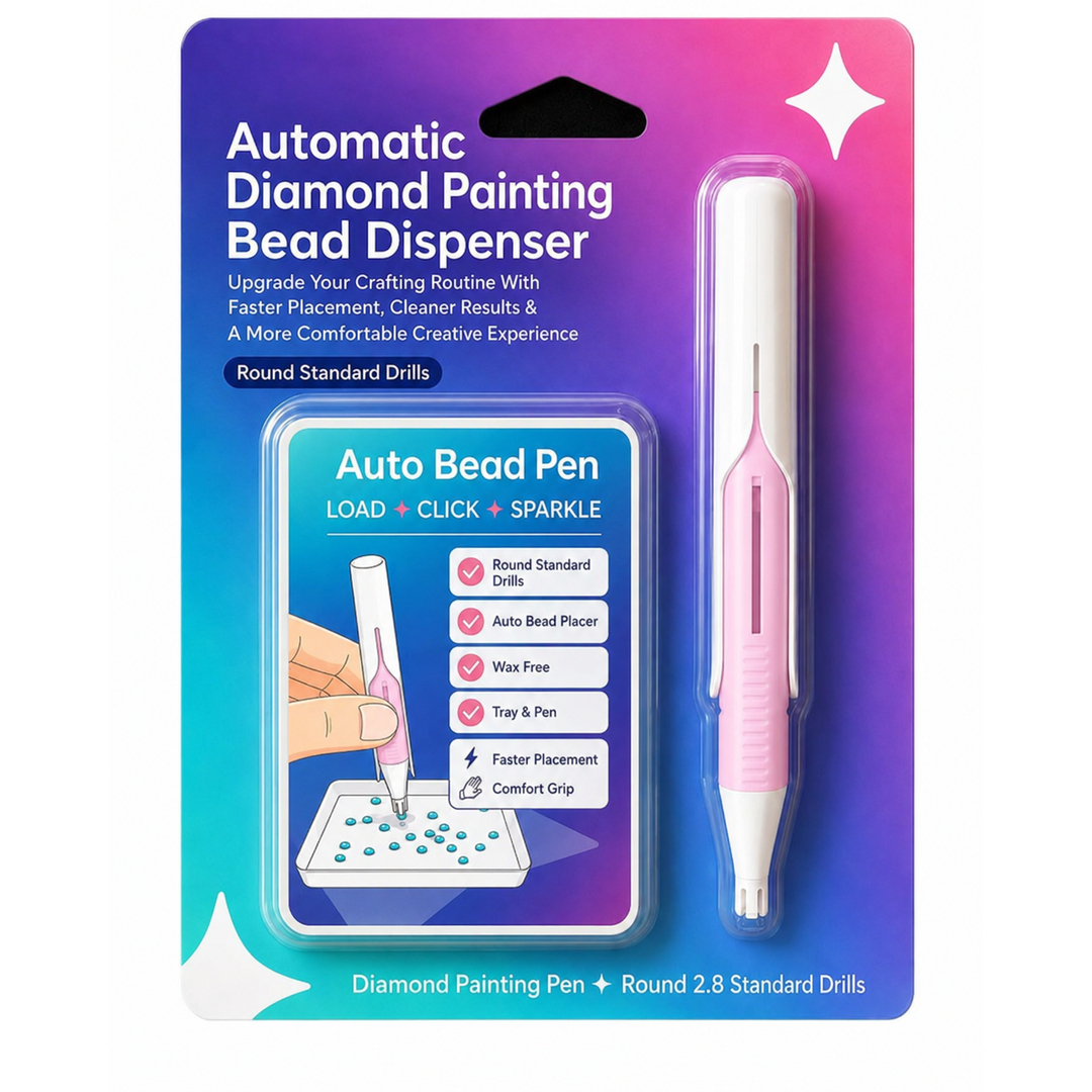 💎Automatic Diamond Painting Bead Dispenser(📦Buy 2 Sets, Get FREE Shipping)