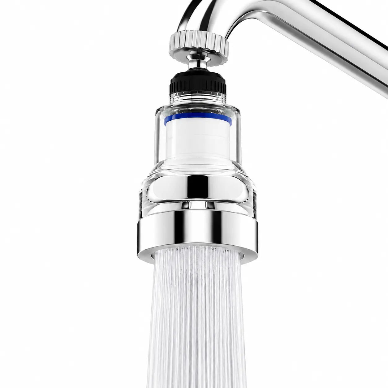 360° Rotating High-Pressure Faucet Filter with 3 Water Modes & Easy Installation