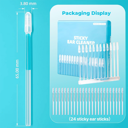 Sticky Ear Cleaning Sticks | Instantly Lifts Wax Out Without Pushing