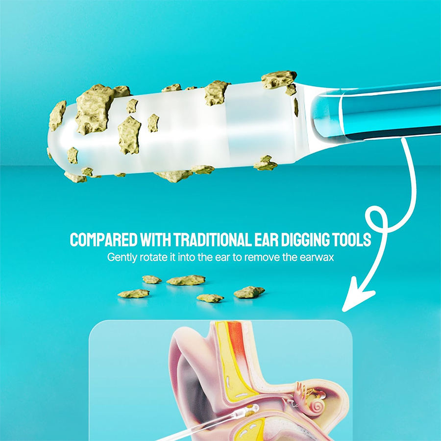 Sticky Ear Cleaning Sticks | Instantly Lifts Wax Out Without Pushing