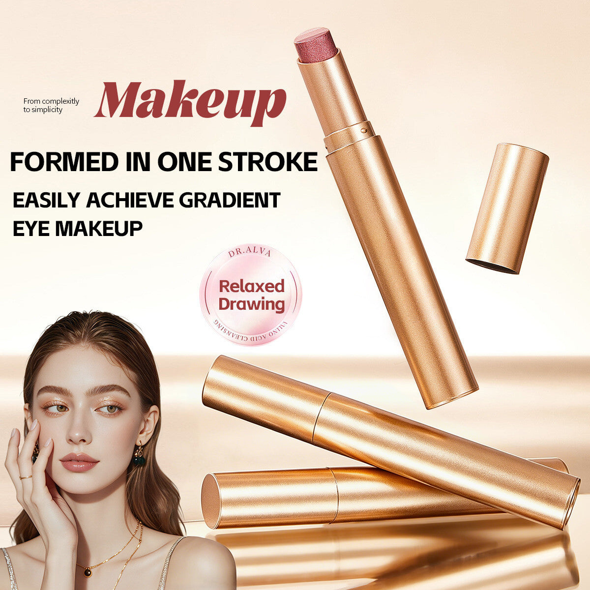 🔥Final 3 hours 75% off✨3-Color Eyeshadow Stick Set
