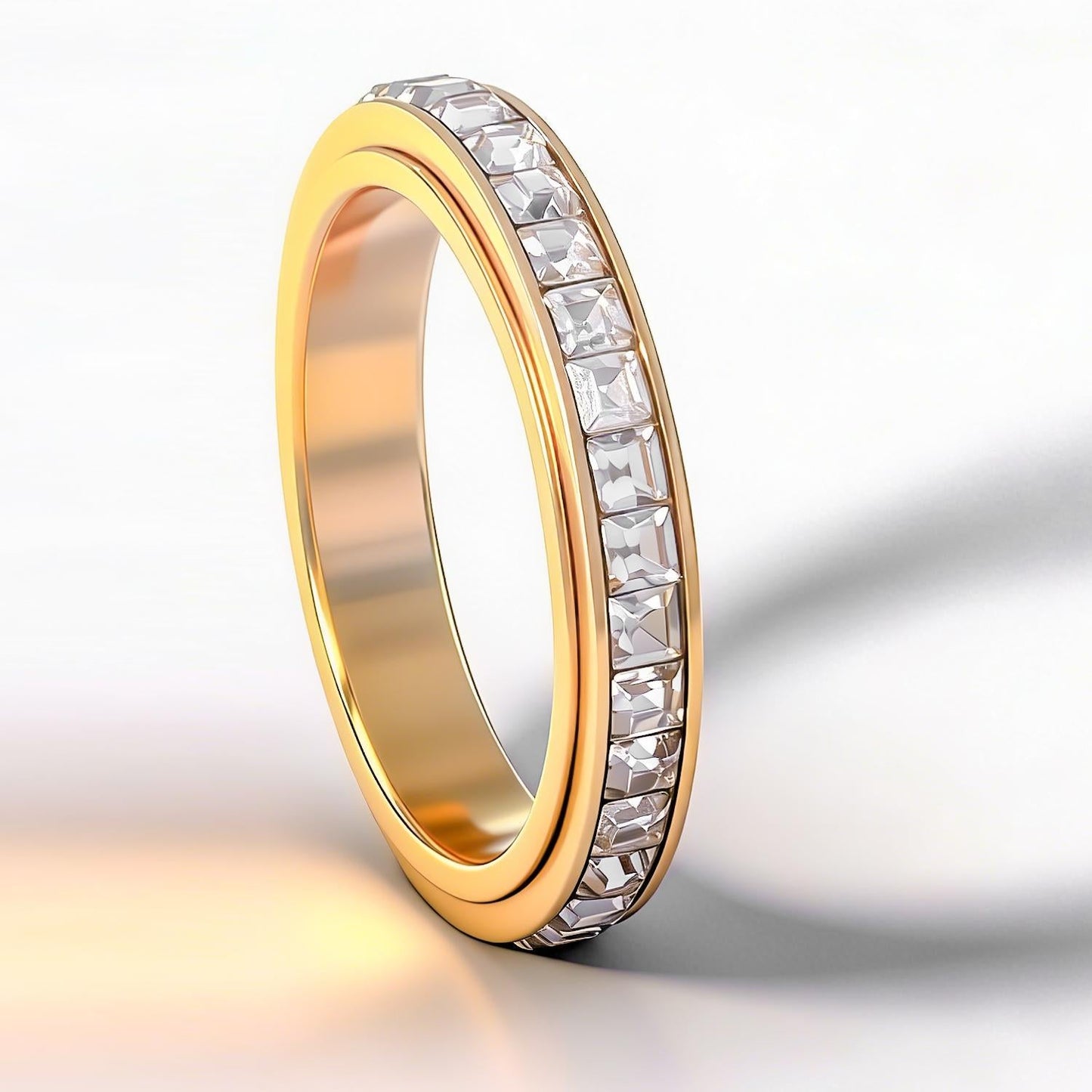 Last 3 Hours: 60% Off🔥Anxiety Rings Titanium Steel Calm Spinner for Women & Men