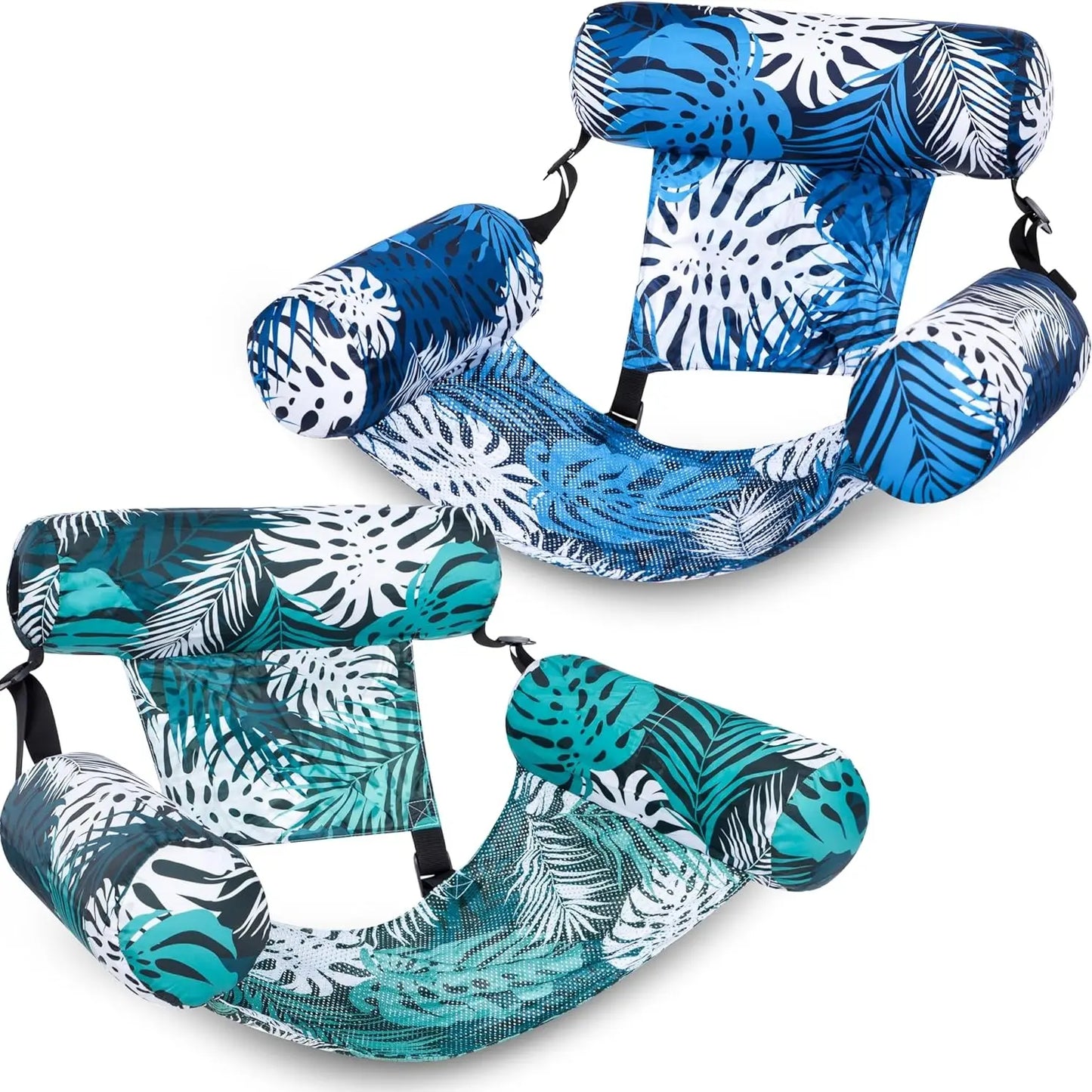 🏊🏻‍♀️Inflatable Pool Float Chair, Free Pump Included🌊 | Free Shipping & Today's Limited Time Offer!