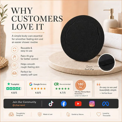 Scrub Bath Pads – Gently exfoliate, unclog pores, reveal brighter skin.