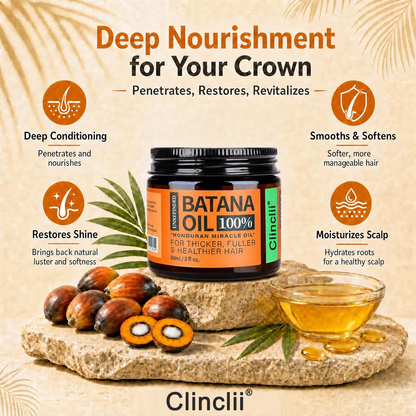 100% Raw Batana Oil Hair Mask for Hair Growth🌱 Sourced from Honduras