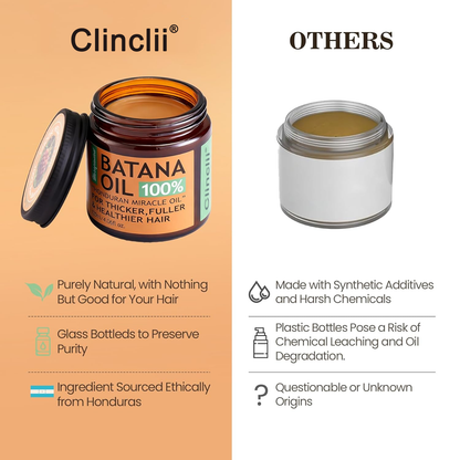 100% Raw Batana Oil Hair Mask for Hair Growth🌱 Sourced from Honduras
