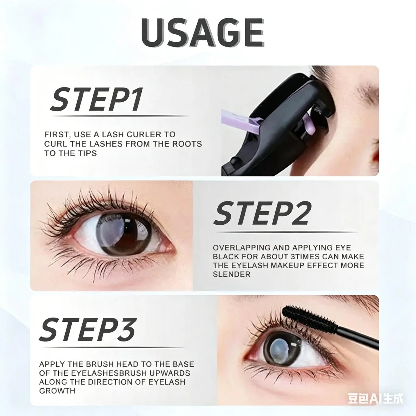 LAST DAY: BUY 1, GET 1 FREE🔥Waterproof Curling & Lengthening Mascara