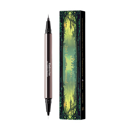 2-in-1 Liquid Eyeliner & Precision Corrector | Waterproof, 24-Hour Wear
