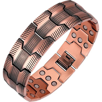 🔥LAST DAY 70% OFF🔥Copper magnetic bracelet — Relieve fatigue and promote blood circulation