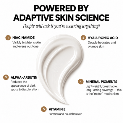 🌸Color Changing Foundation for Mature Skin