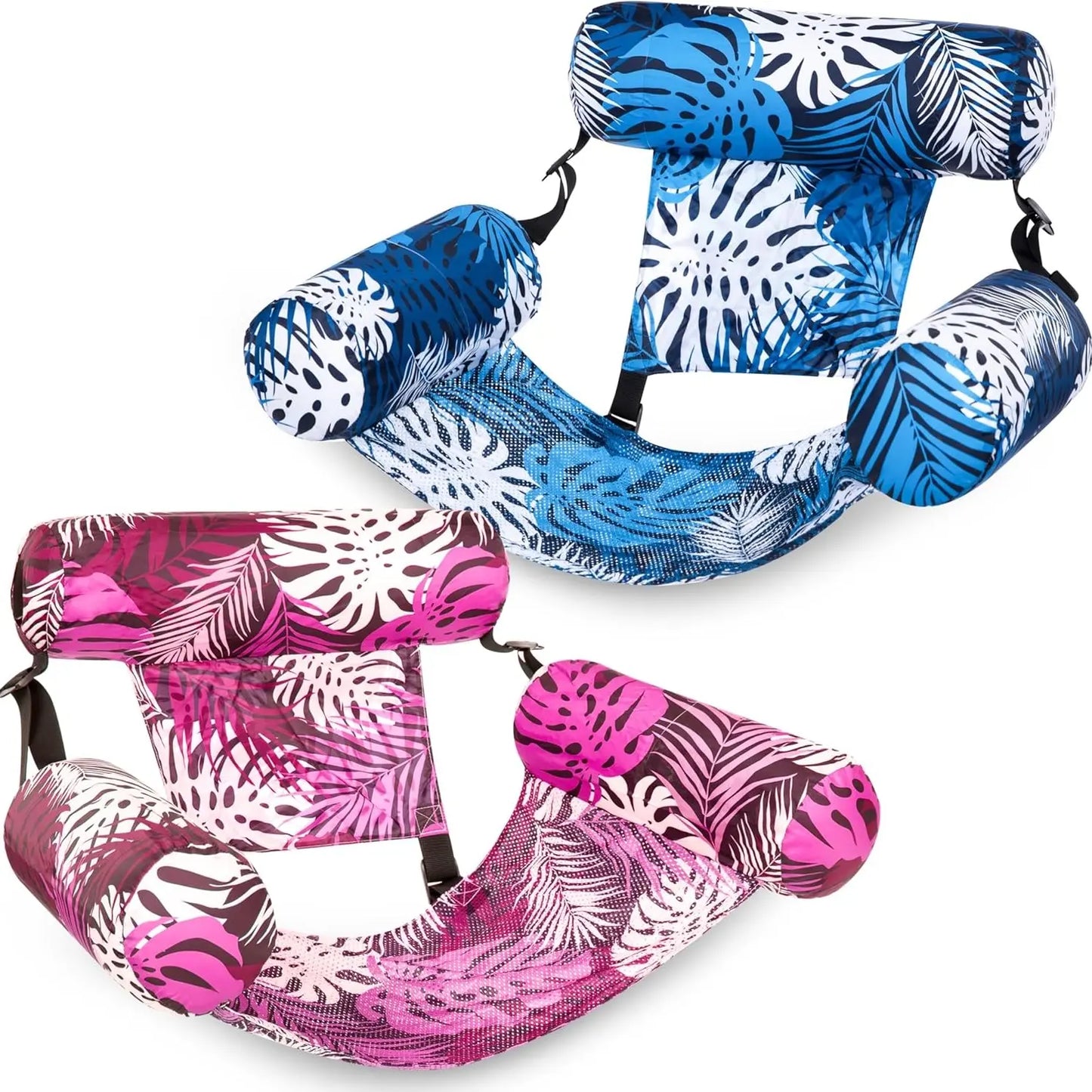 🏊🏻‍♀️Inflatable Pool Float Chair, Free Pump Included🌊 | Free Shipping & Today's Limited Time Offer!