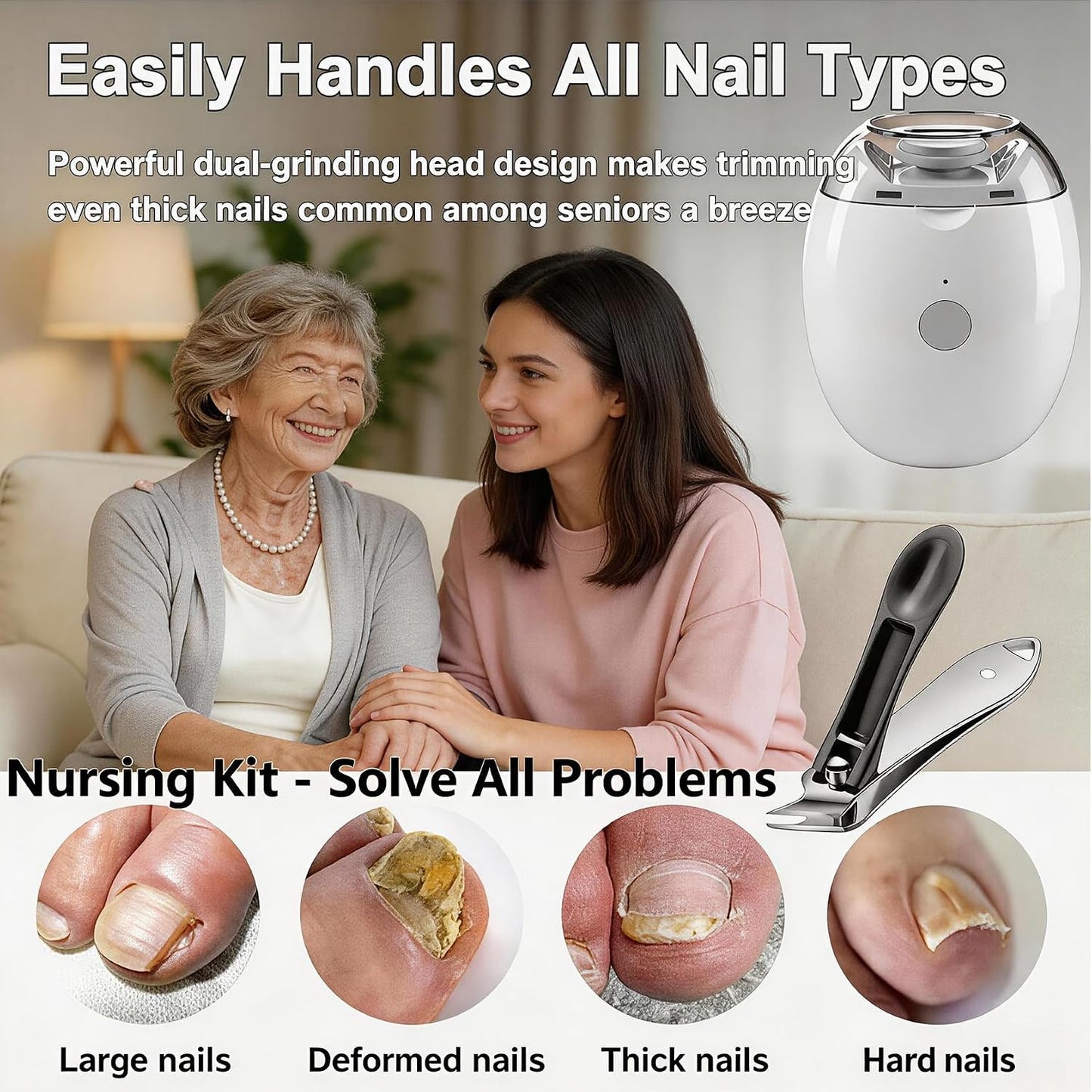 Electric Nail Clipper – Final 3 Hours: 60%OFF 🔥