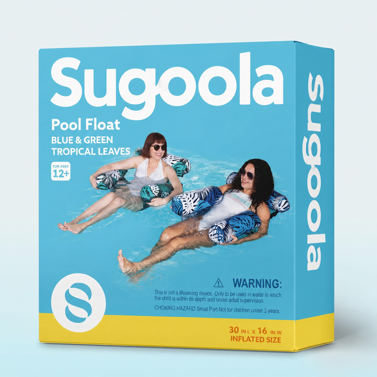 🏊🏻‍♀️Inflatable Pool Float Chair, Free Pump Included🌊 | Free Shipping & Today's Limited Time Offer!