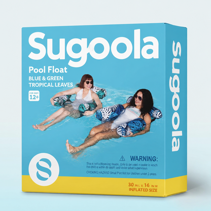 🏊🏻‍♀️Inflatable Pool Float Chair, Free Pump Included🌊 | Free Shipping & Today's Limited Time Offer!