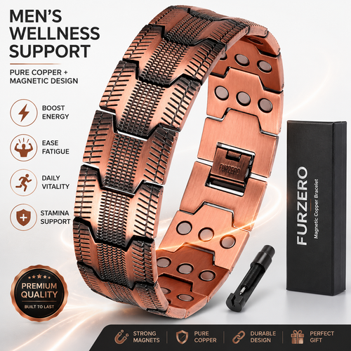 🔥LAST DAY 70% OFF🔥Copper magnetic bracelet — Relieve fatigue and promote blood circulation