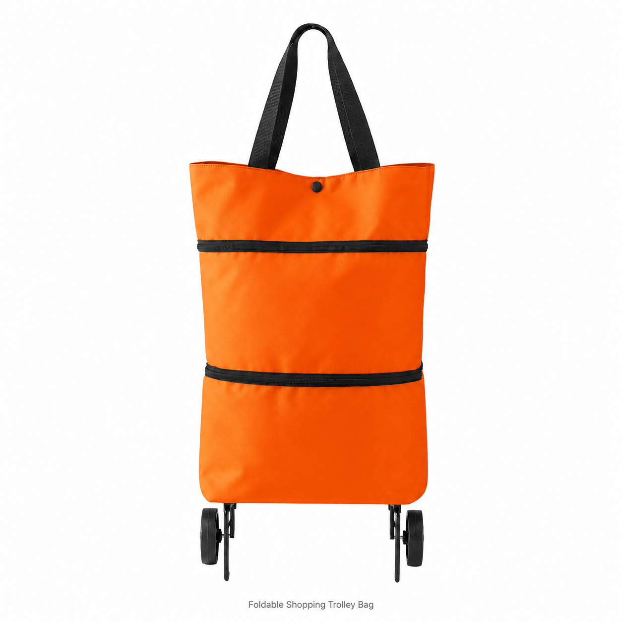 ⏳LAST DAY SALE 🔥2-in-1 Foldable Shopping Trolley Bag with Wheels 🛒