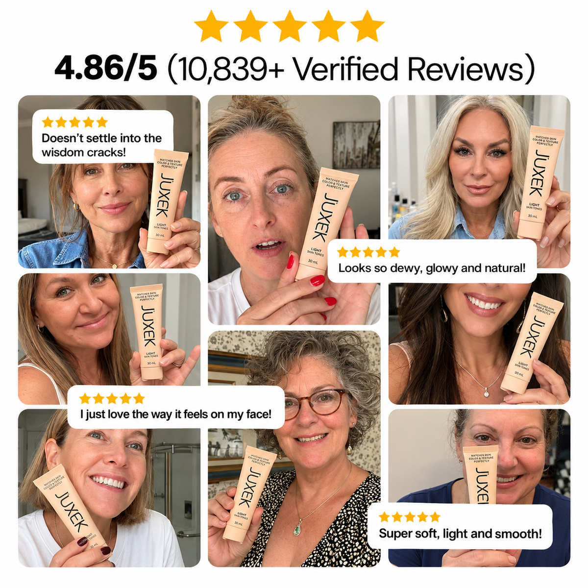 🌸Color Changing Foundation for Mature Skin