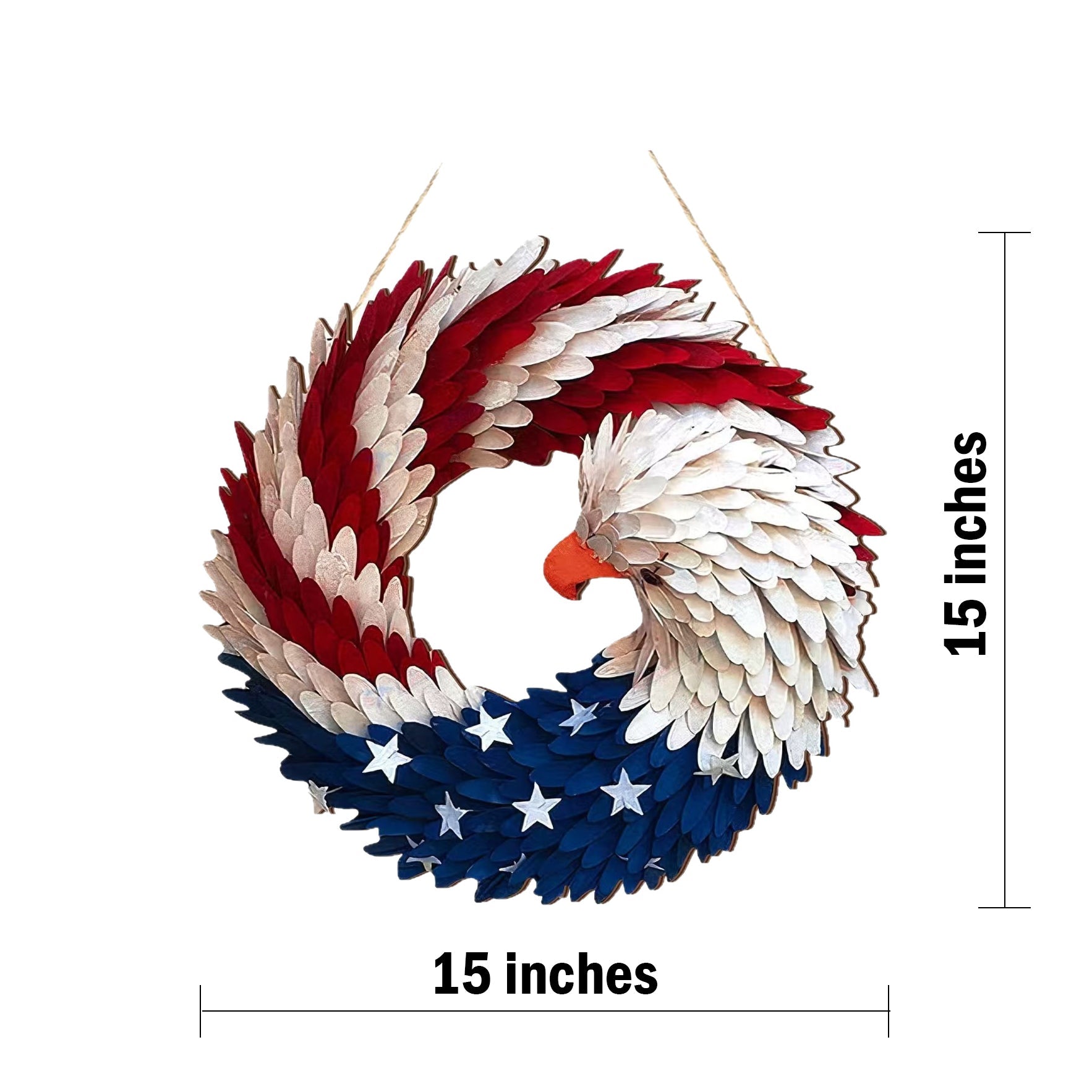 250th Anniversary Patriotic Wreath💖Not for Decoration, Made for Remembrance