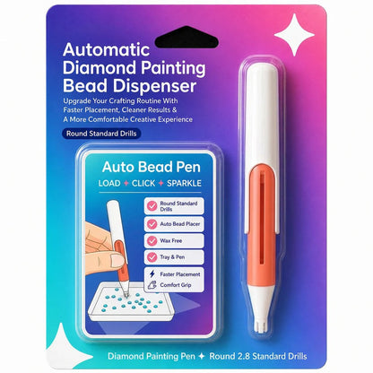 💎Automatic Diamond Painting Bead Dispenser(📦Buy 2 Sets, Get FREE Shipping)