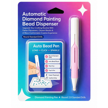 💎Automatic Diamond Painting Bead Dispenser(📦Buy 2 Sets, Get FREE Shipping)