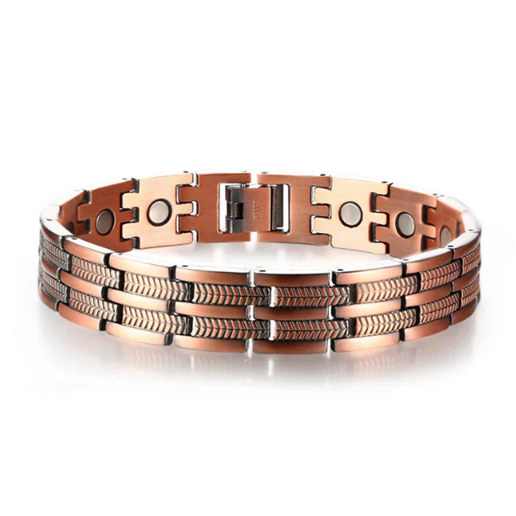 🔥LAST DAY 70% OFF🔥Copper magnetic bracelet — Relieve fatigue and promote blood circulation