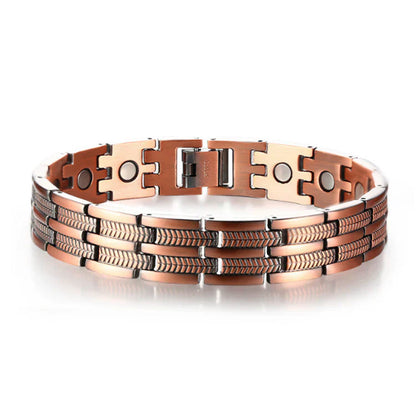 🔥LAST DAY 70% OFF🔥Copper magnetic bracelet — Relieve fatigue and promote blood circulation