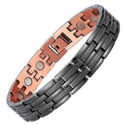 🔥LAST DAY 70% OFF🔥Copper magnetic bracelet — Relieve fatigue and promote blood circulation