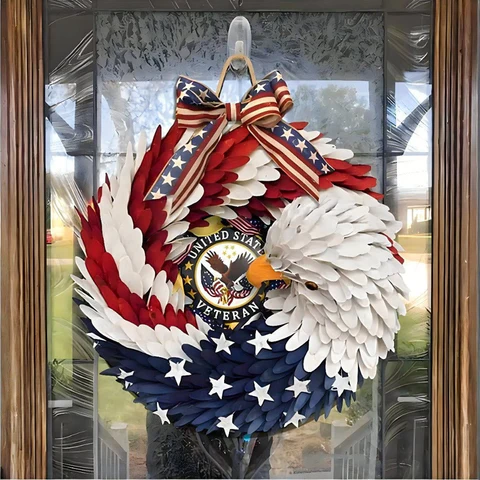 250th Anniversary Patriotic Wreath💖Not for Decoration, Made for Remembrance