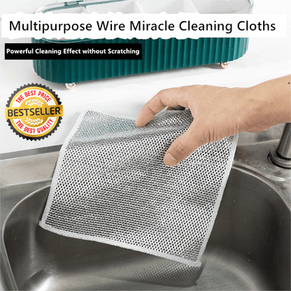 🔥Multipurpose Thread Miracle Cleaning Cloths 🏆LAST DAY 60%OFF