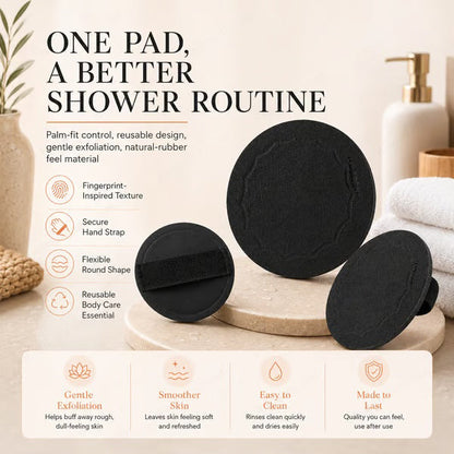 Scrub Bath Pads – Gently exfoliate, unclog pores, reveal brighter skin.